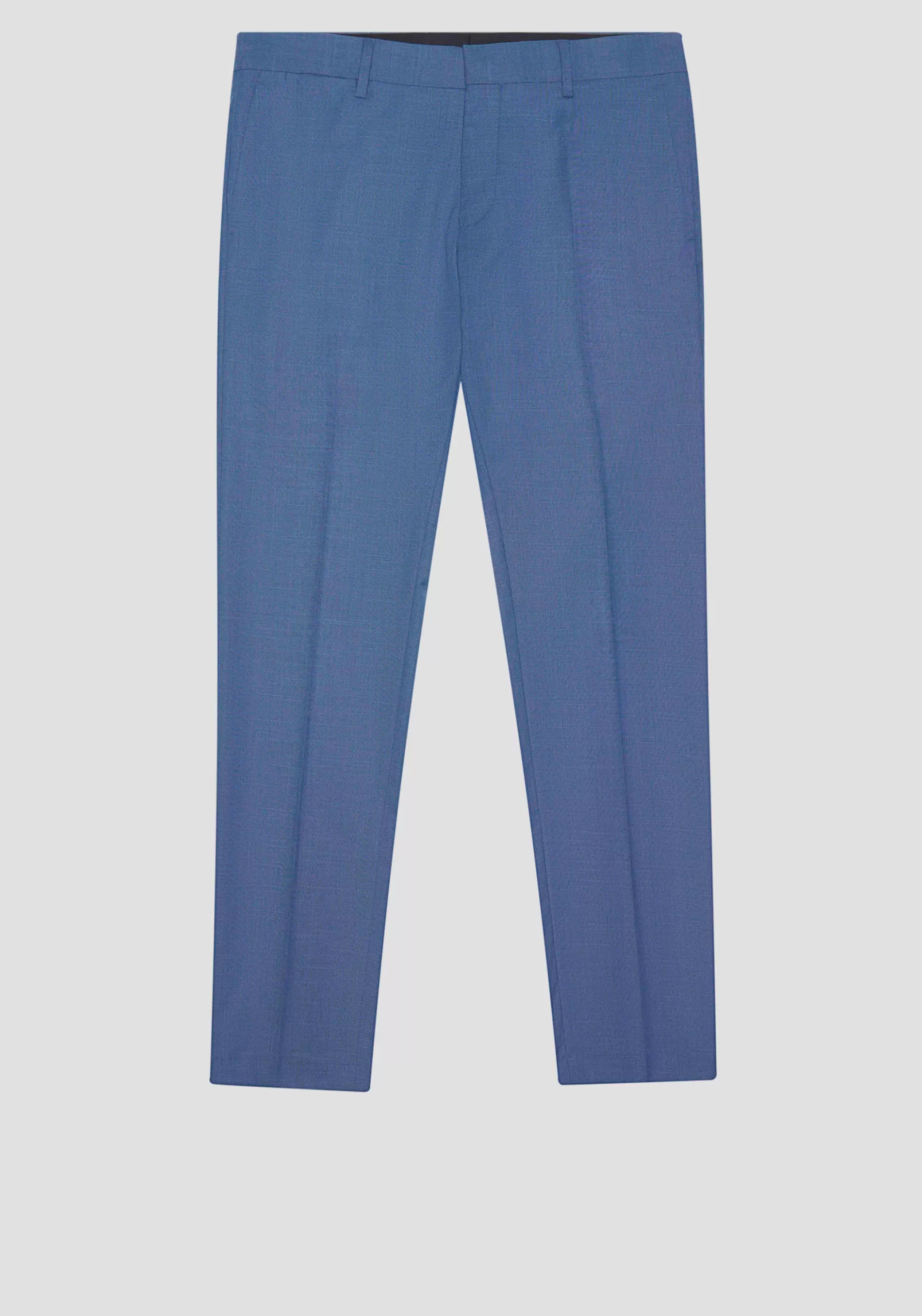 Hot BONNIE SLIM FIT TROUSERS IN ELASTIC VISCOSE BLEND FABRIC WITH FLAMED EFFECT Trousers