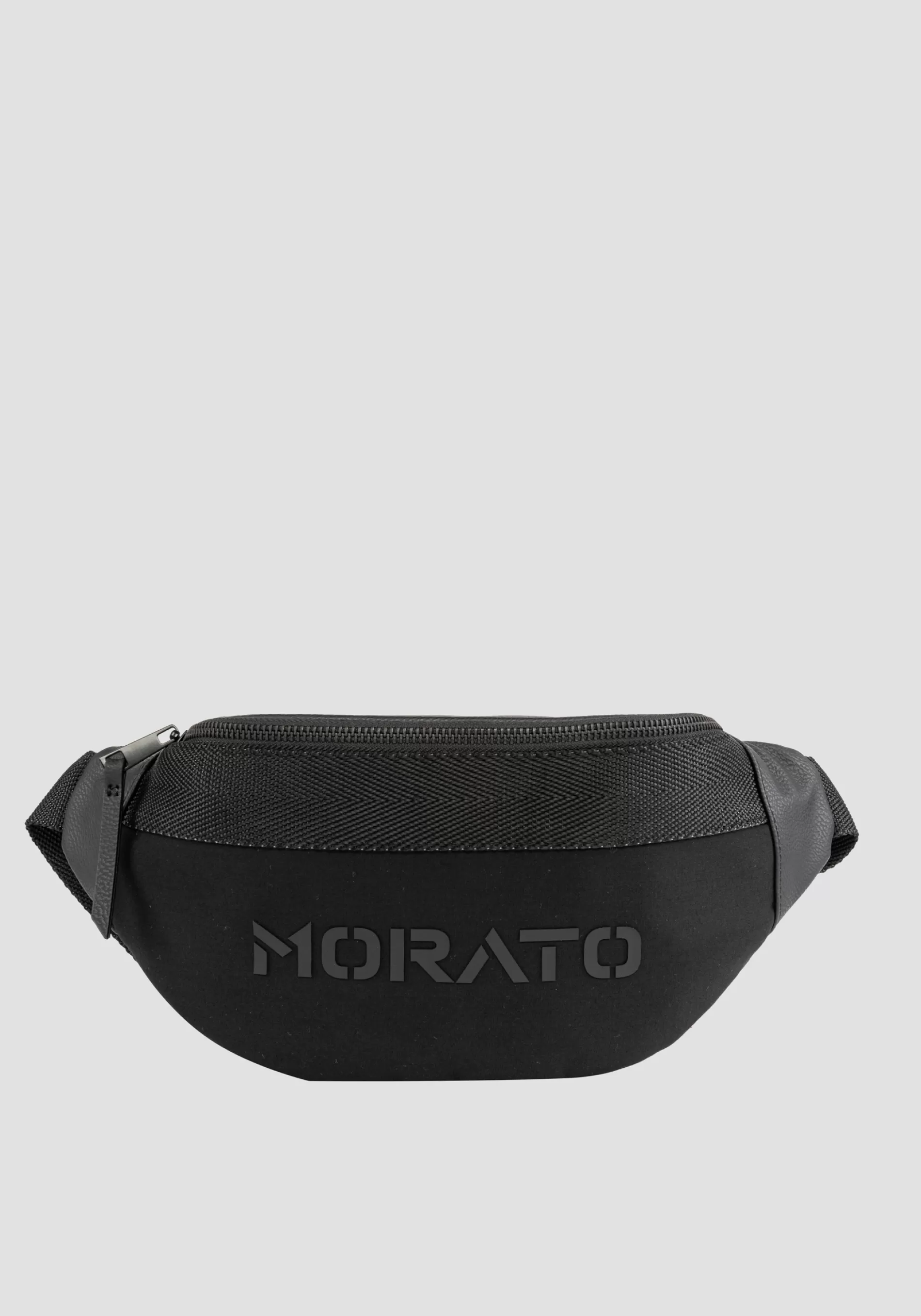 Outlet BUM BAG IN POPLIN AND TECHNICAL FABRIC WITH LOGO Handbags