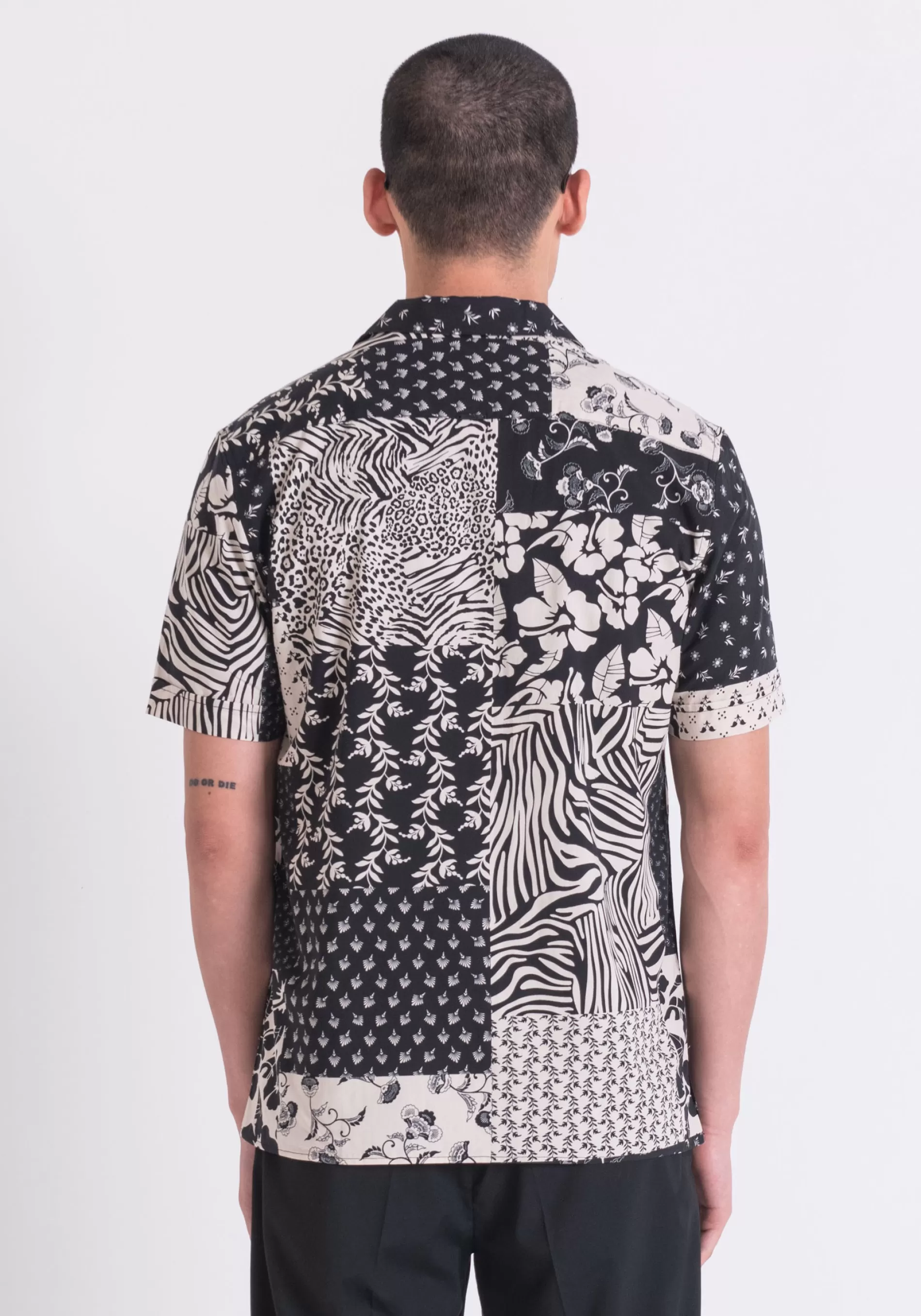 Outlet HONOLULU REGULAR STRAIGHT FIT SHIRT IN PRINTED COTTON WITH SOFT HAND Shirts