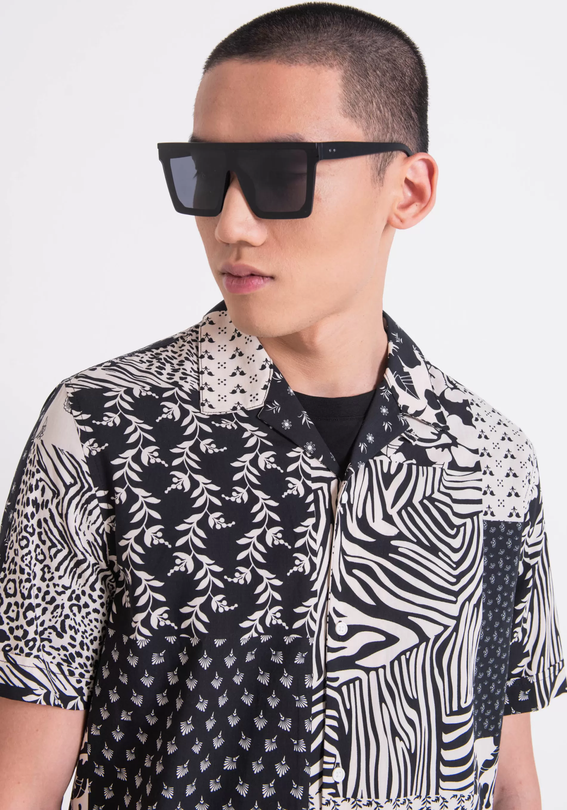 Outlet HONOLULU REGULAR STRAIGHT FIT SHIRT IN PRINTED COTTON WITH SOFT HAND Shirts