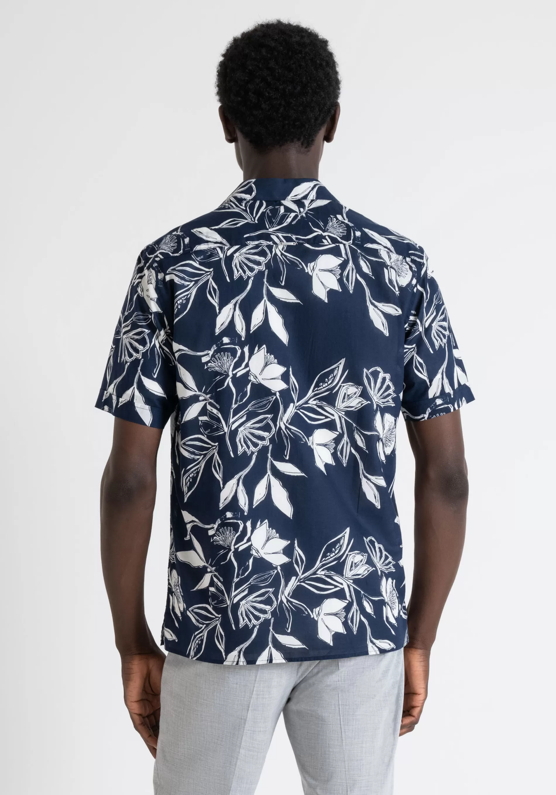 Flash Sale HONOLULU REGULAR STRAIGHT FIT SHIRT IN PRINTED COTTON WITH SOFT HAND Shirts