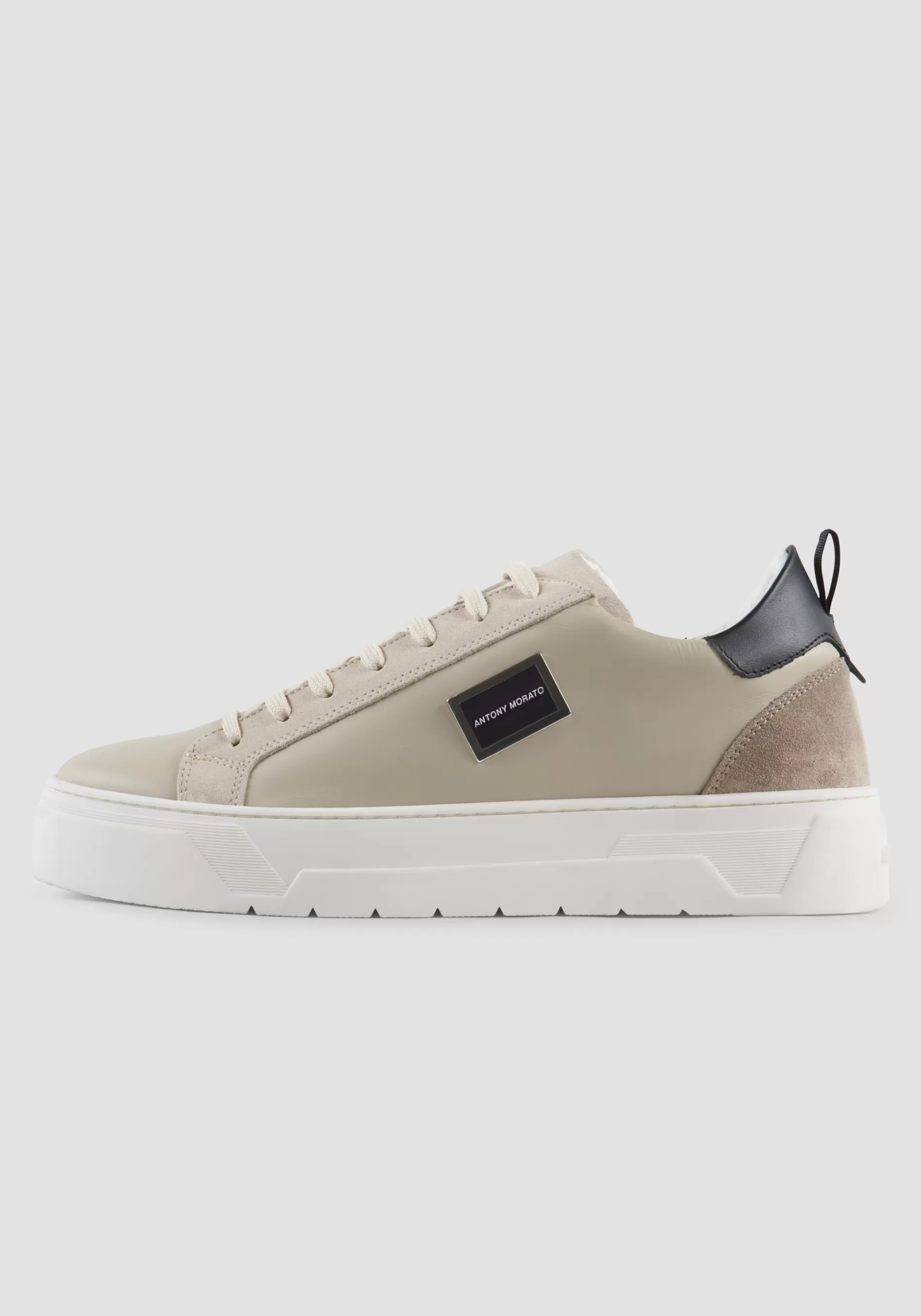 Best Sale METAL BOLD MIX LEATHER SNEAKER Sneakers