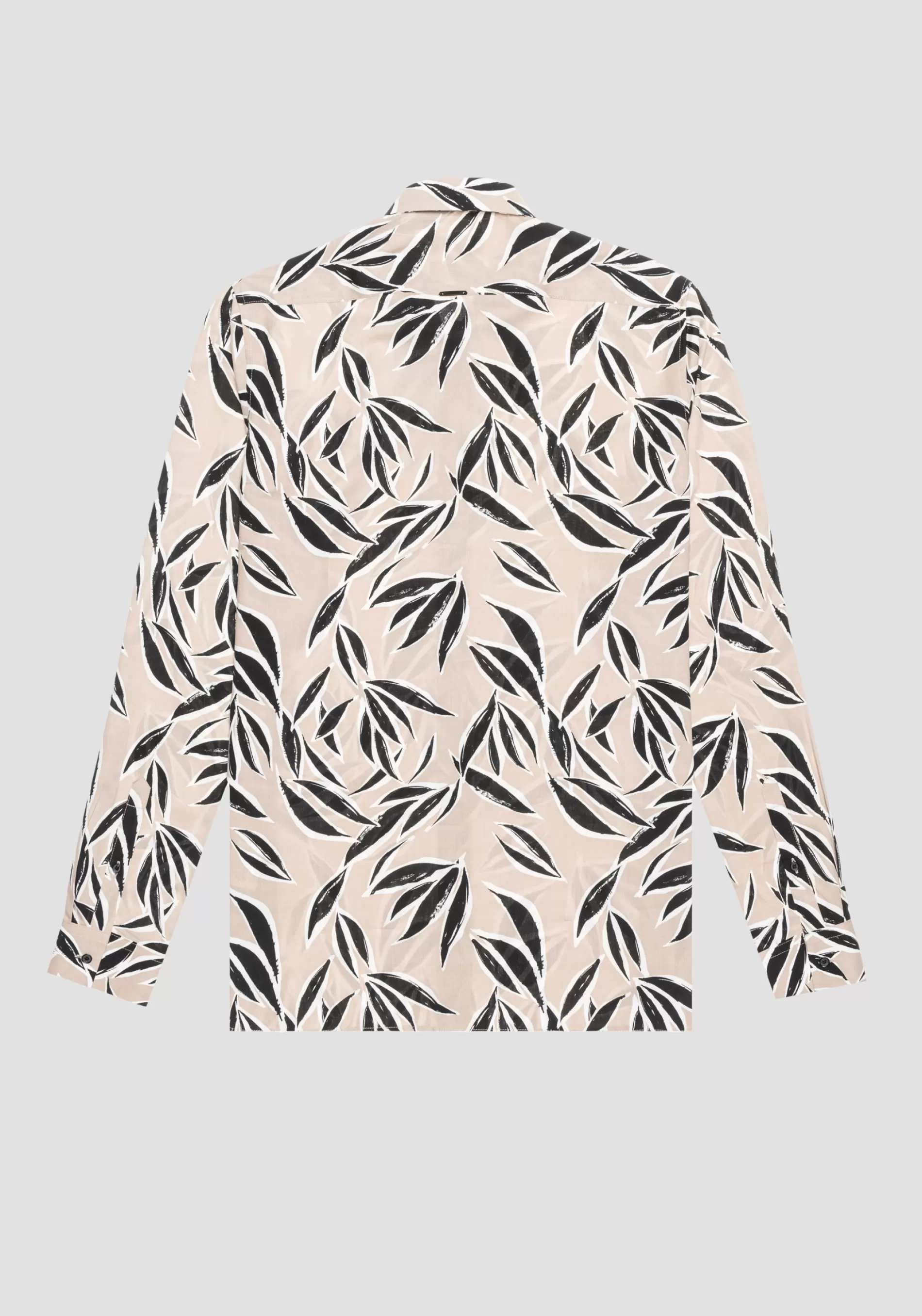 Store "BARCELONA" REGULAR FIT COTTON AND VISCOSE BLEND SHIRT WITH ALL-OVER PATTERN PRINT Shirts