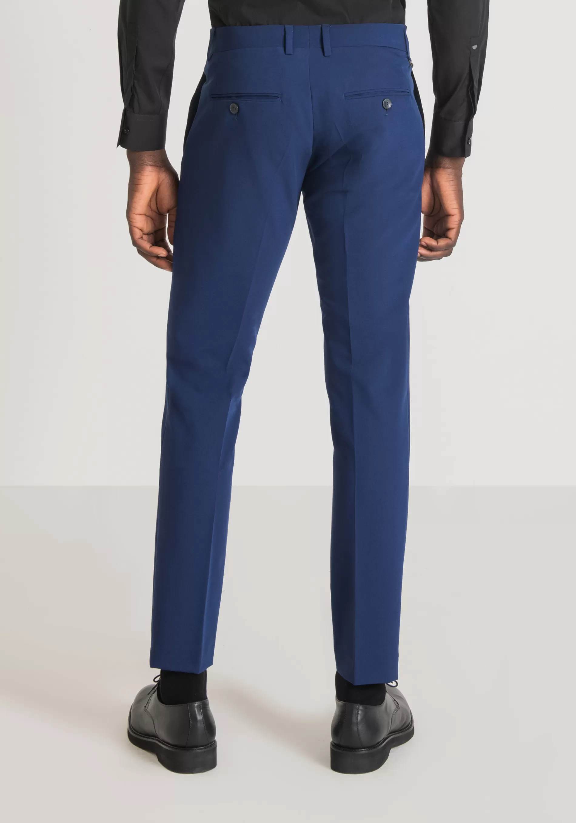 Sale "BONNIE" SLIM FIT TROUSERS IN STRETCH VISCOSE BLEND FABRIC WITH HIDDEN CLOSURE Trousers