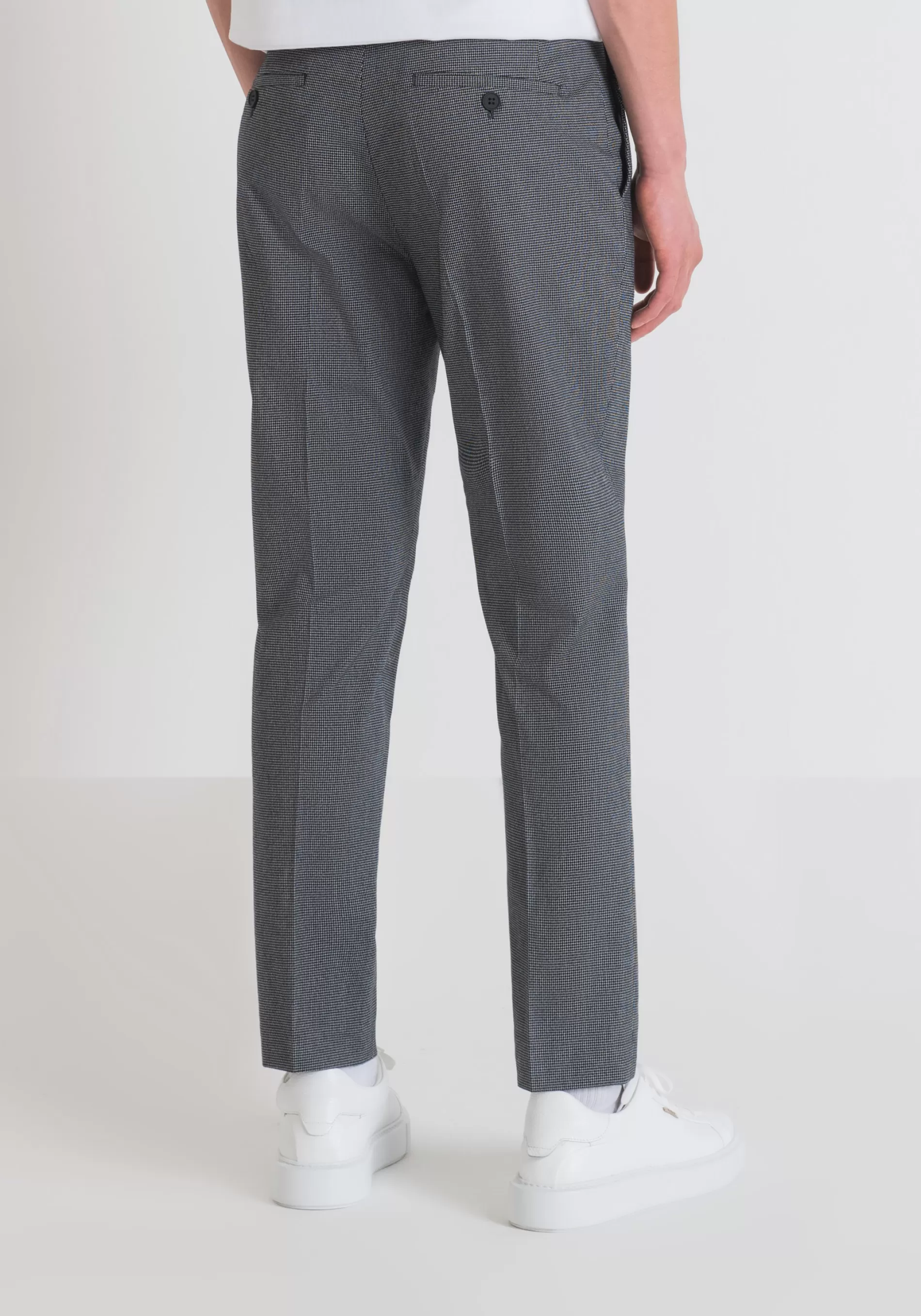 Hot "MARK" SLIM FIT TROUSERS IN REINFORCED STRETCH COTTON BLEND Trousers