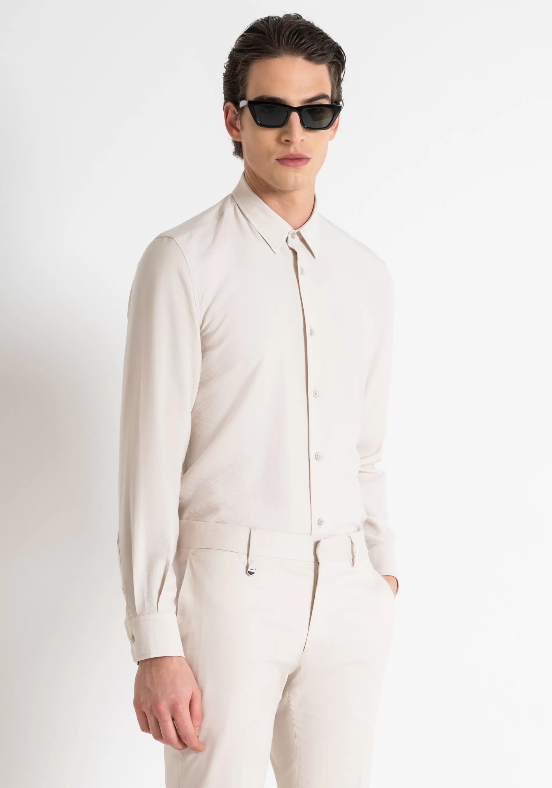 Best "NAPOLI" REGULAR FIT SHIRT IN SOFT HAND VISCOSE BLEND FABRIC Shirts