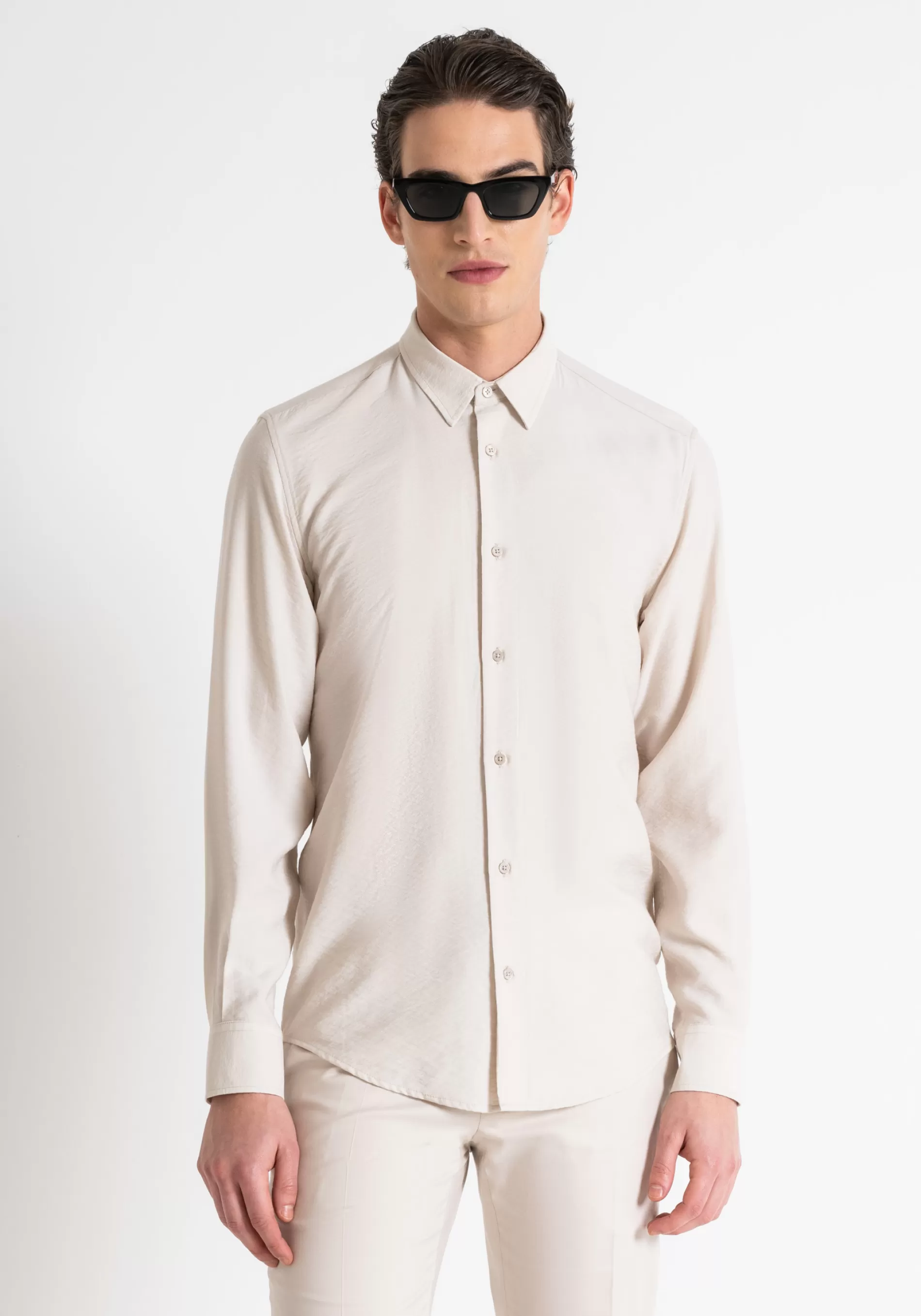 Best "NAPOLI" REGULAR FIT SHIRT IN SOFT HAND VISCOSE BLEND FABRIC Shirts