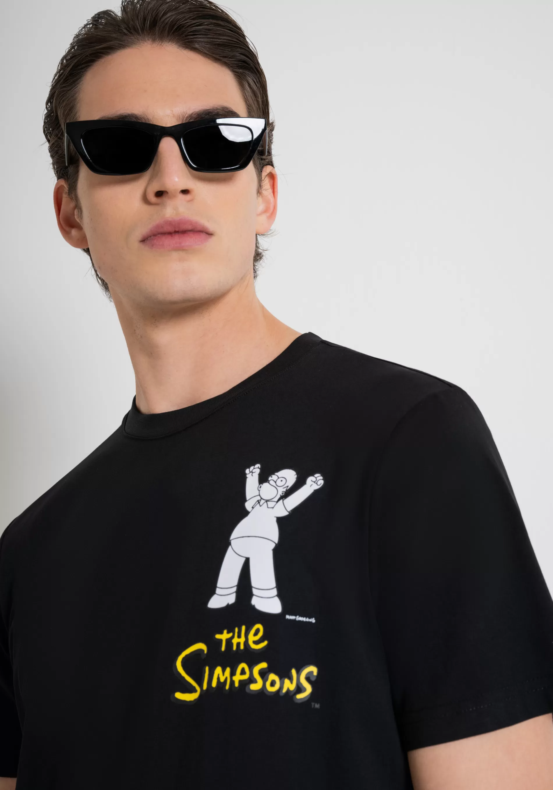 Best Sale REGULAR FIT COTTON JERSEY T-SHIRT WITH MATT PLASTIC PRINT AND INJECTION-MOLDED EMBOSSED PRINT T-shirts and Polo