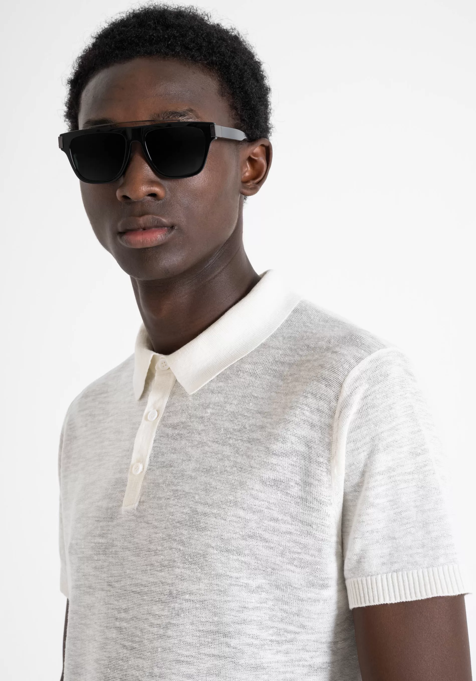 Best REGULAR FIT KNITTED IN VISCOSE LINEN YARN Knitwear
