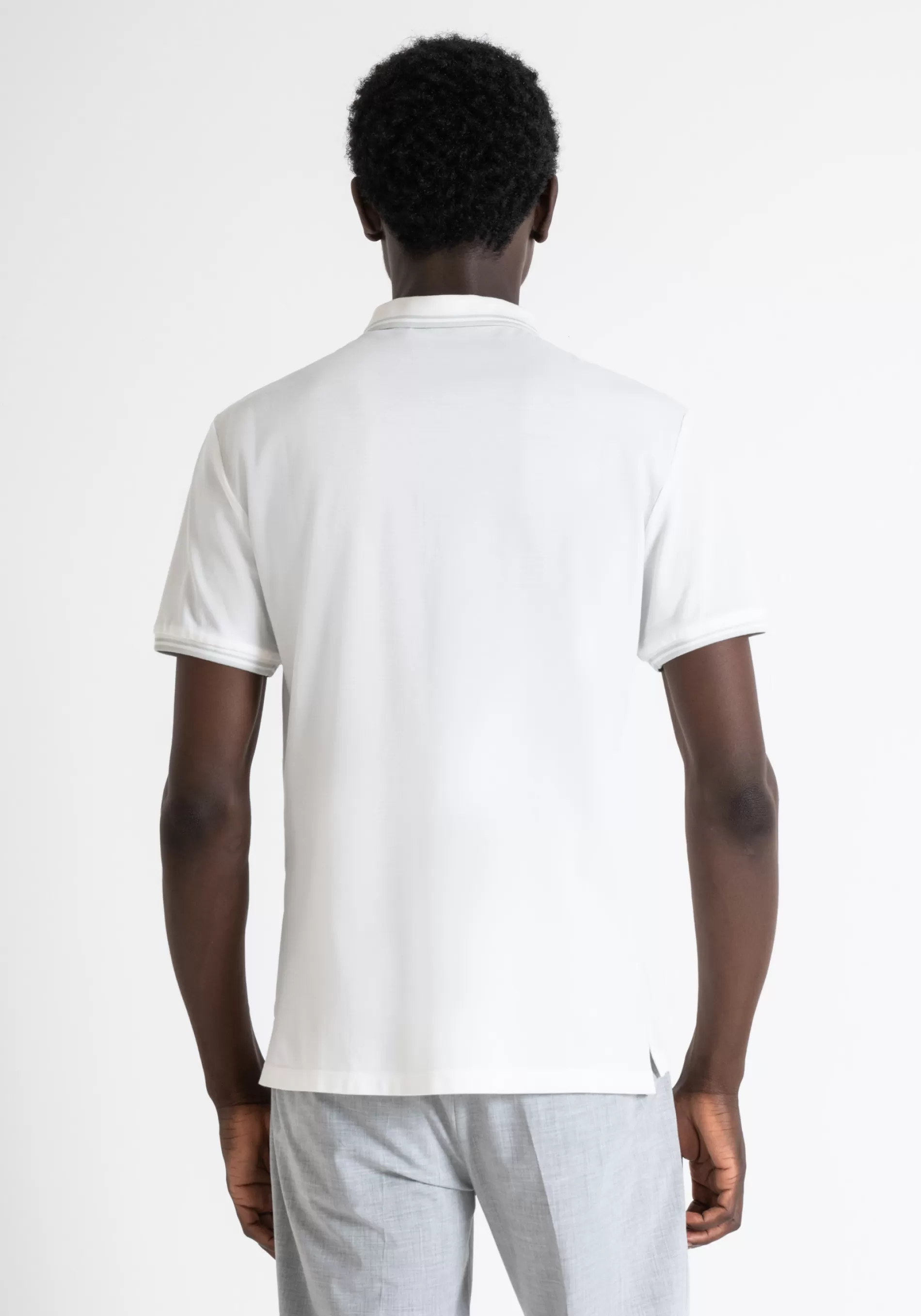 Cheap REGULAR FIT POLO IN MERCERIZED COTTON PIQUÉ WITH EMBROIDERED LOGO T-shirts and Polo