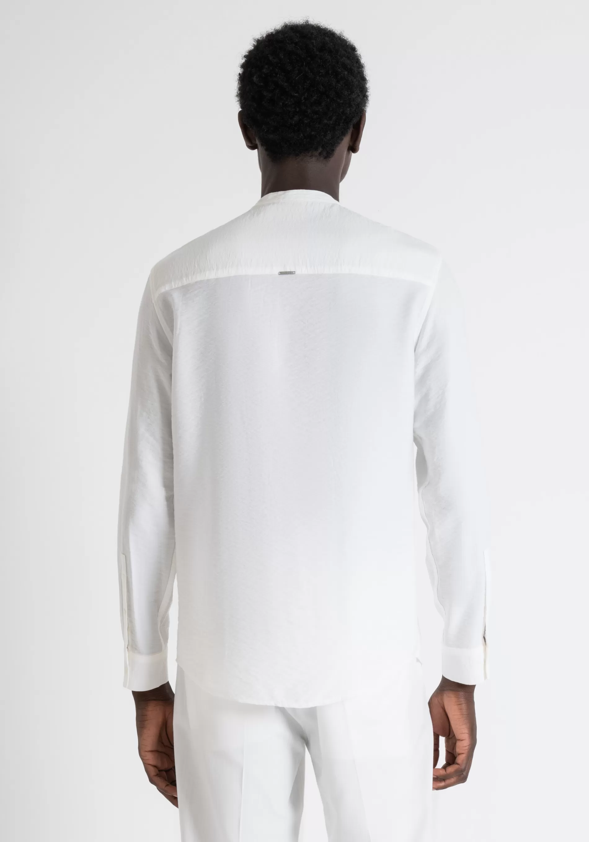 New SEOUL REGULAR FIT SHIRT IN VISCOSE BLEND FABRIC WITH SOFT HAND Shirts