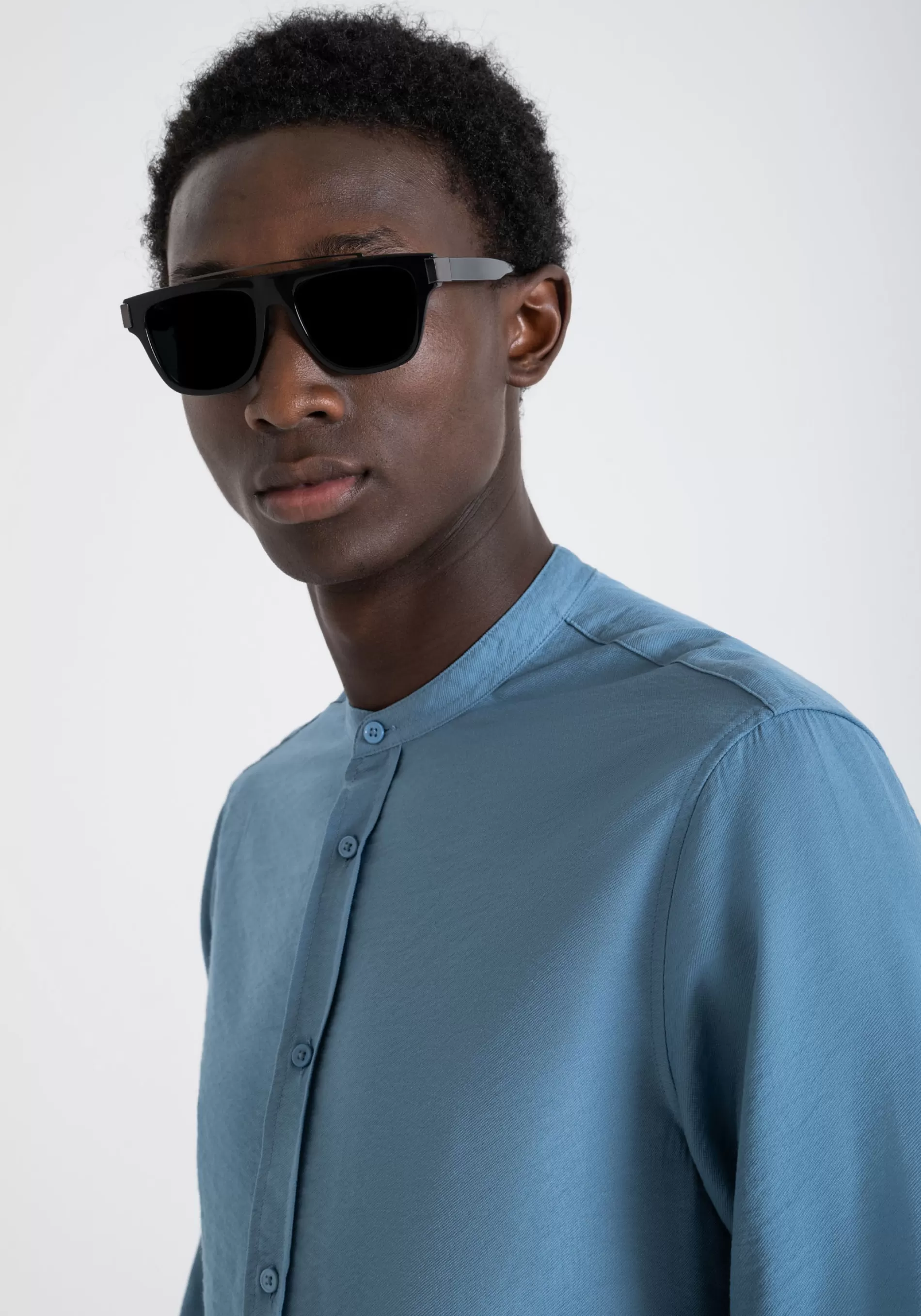 New SEOUL REGULAR FIT SHIRT IN VISCOSE BLEND FABRIC WITH SOFT HAND Shirts