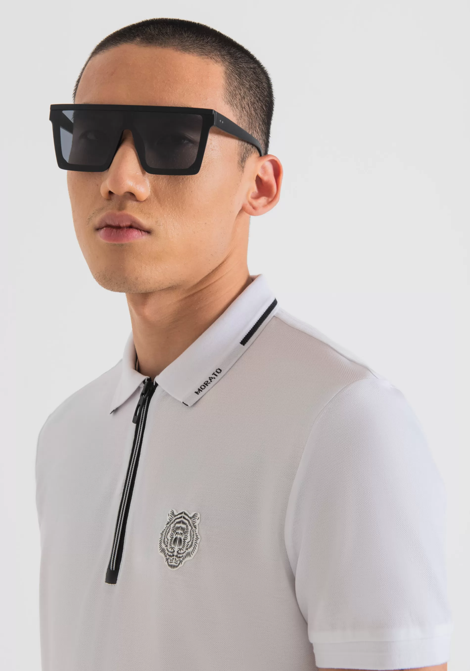 Best SLIM FIT POLO SHIRT IN MERCERISED COTTON PIQUE WITH RUBBERISED TIGER PRINT T-shirts and Polo